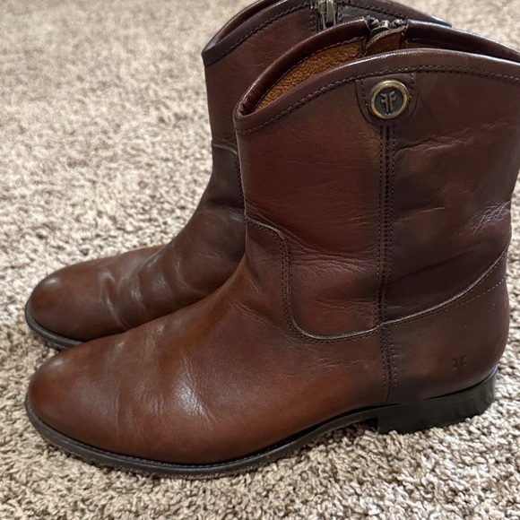 Frye, Women’s Brown Leather Boots, Size 10 - gorgeous - Picture 6 of 6